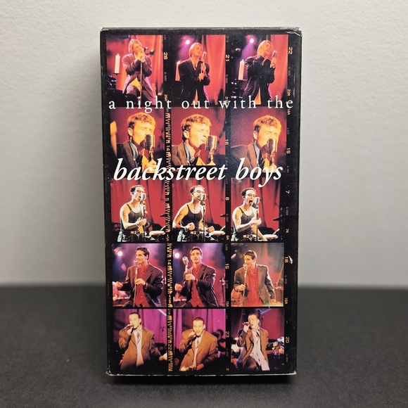jive Other - VHS - A Night Out With The Backstreet Boys 1998